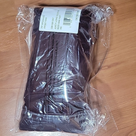 Free People Juicy Long Sleeve Thermal Top in Date Night Size XS - Picture 10 of 14